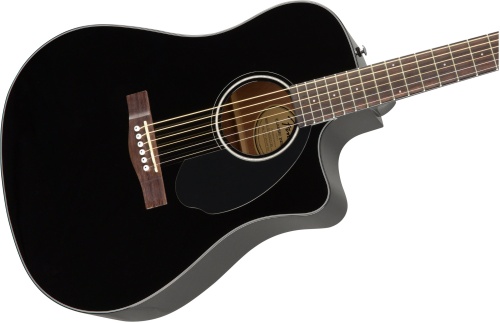 FENDER CD-60SCE Black фото 3