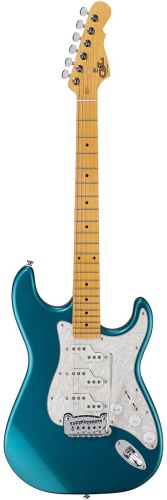 G&L Tribute Comanche Emerald Blue MP Poplar