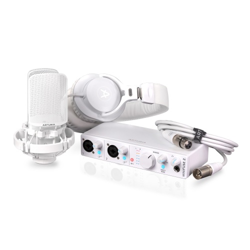 Arturia MiniFuse Recording Pack White фото 2